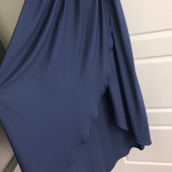 Navy high low dress - Picture 5 of 6